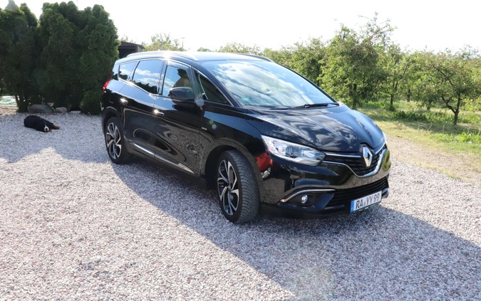 Renault Grand Scenic cena 52999 przebieg: 109235, rok produkcji 2017 z Zgierz małe 277